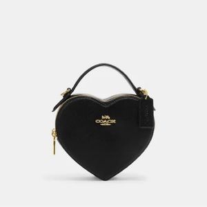 NWT COACH HEART CROSSBODY BAG